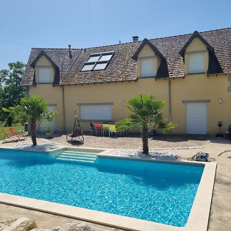 Villa Avec Piscine, Jacuzzi Et Vue Imprenable ! Herry Buitenkant foto