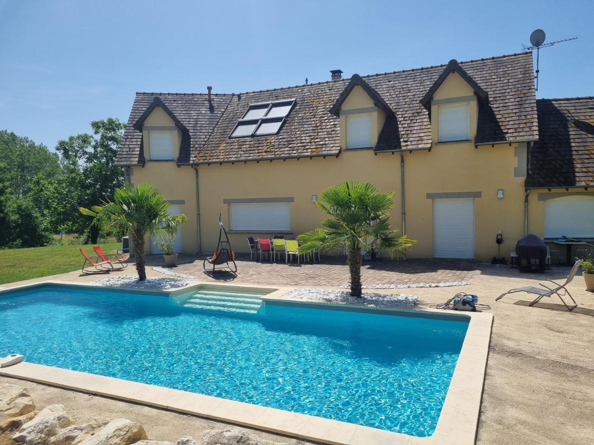 Villa Avec Piscine, Jacuzzi Et Vue Imprenable ! Herry Buitenkant foto